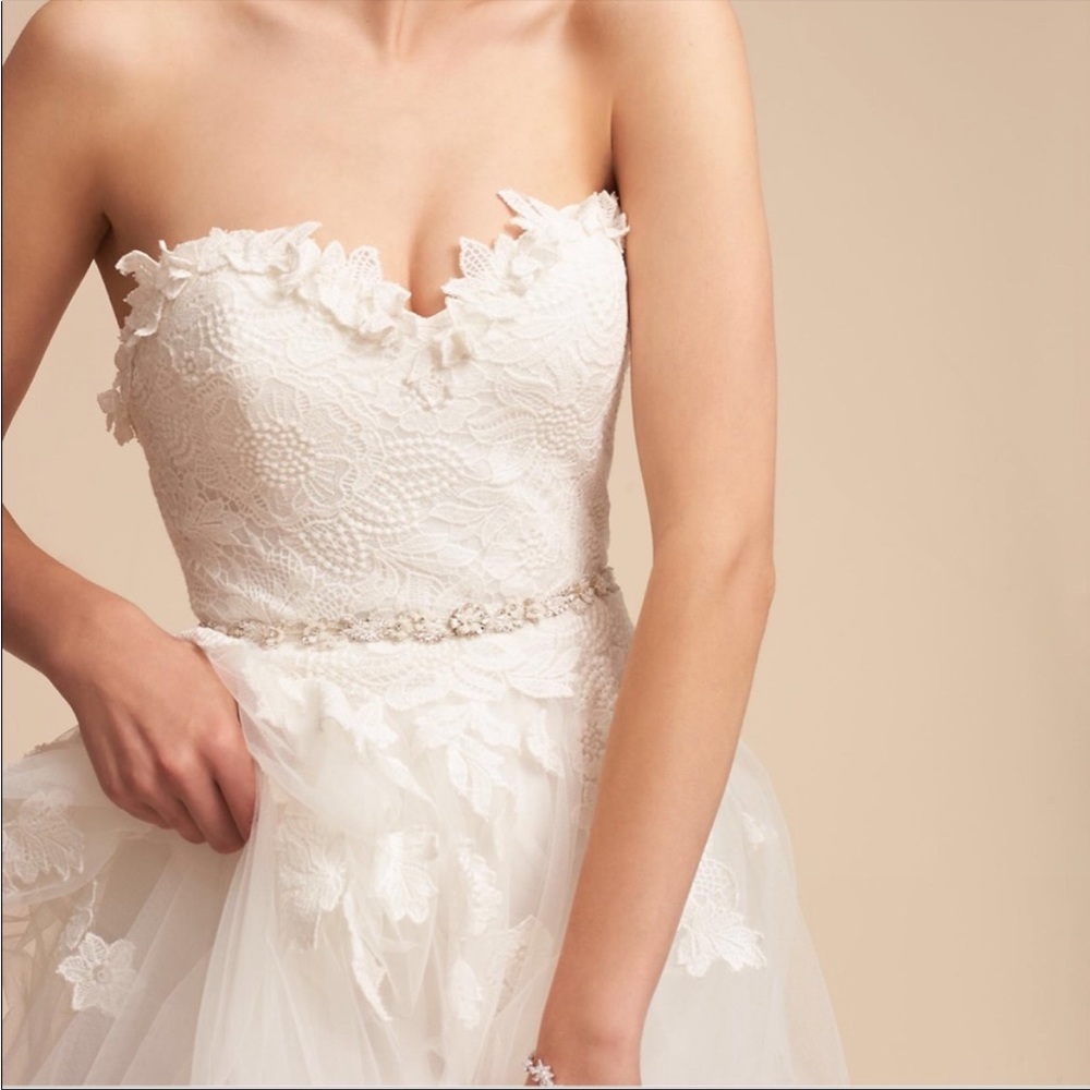 Anthropology BHLDN Ivory Dress - Picture 2 of 3